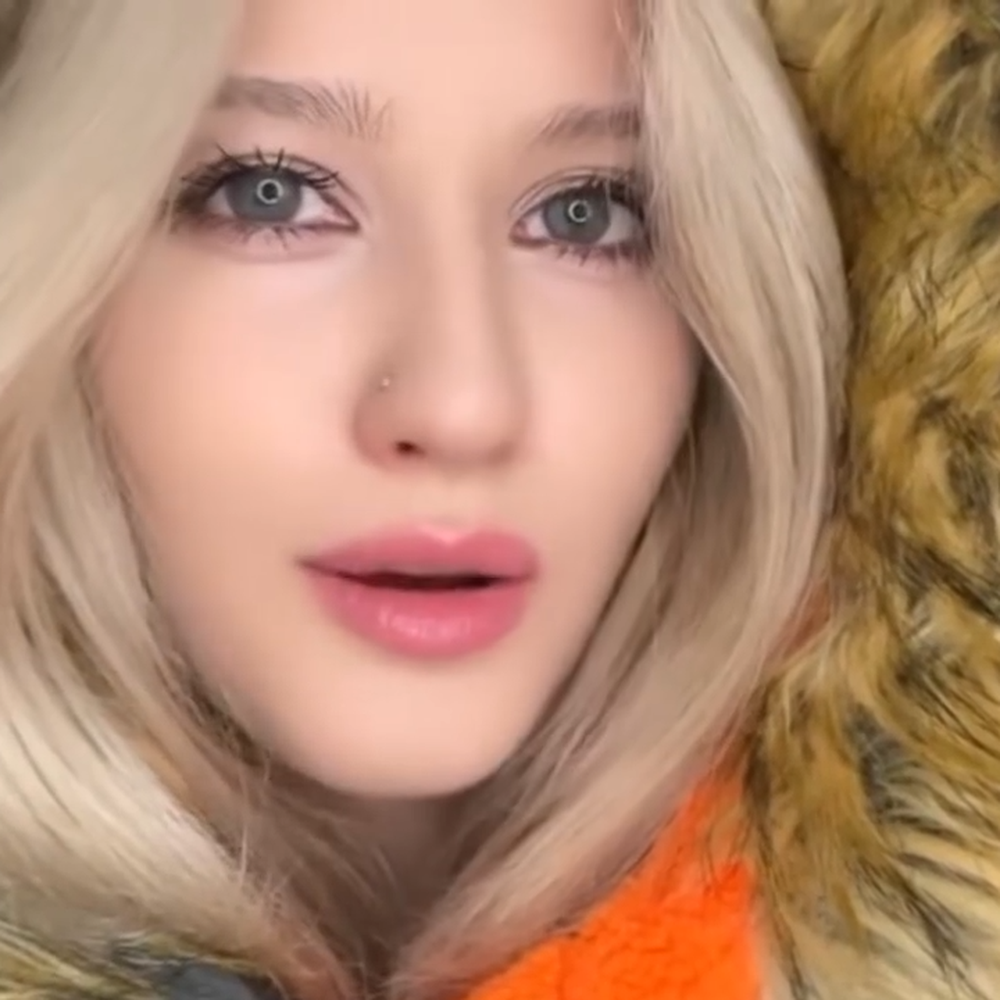 Snow Fox Grey colored contact lenses by Moxielens