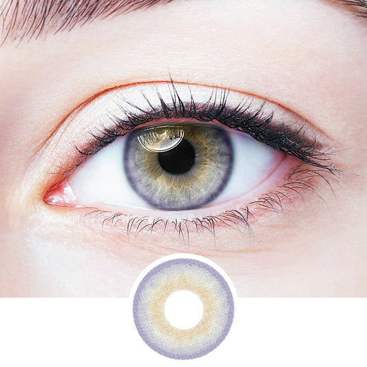 Violet Flower Purple colored contact lenses
