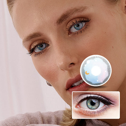 Star And Moon Gradual Change | Moxielens Signature Edit Colored Contacts -- Signature Edit colored contacts | Moxielens