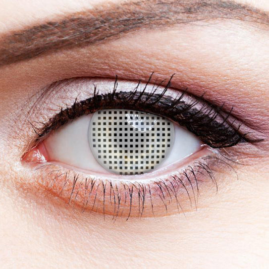 White Mesh | Moxielens Fantasy FX Colored Contacts -- Fantasy FX colored contacts | Moxielens
