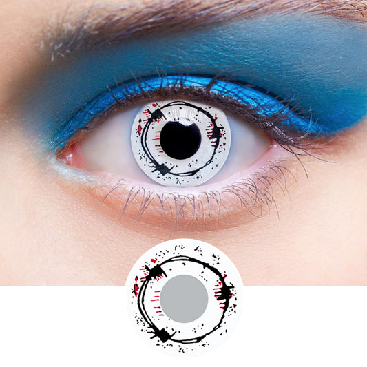 Red-Black Storm | Moxielens Fantasy FX Colored Contacts -- Fantasy FX colored contacts | Moxielens