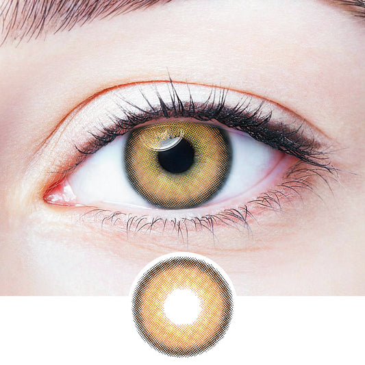 Oban Brown colored contact lenses