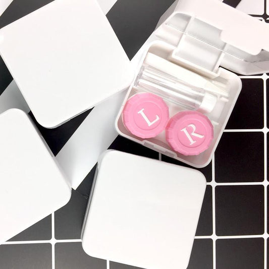 New Contact Lens Box Small Square Contact Box colored contact lenses