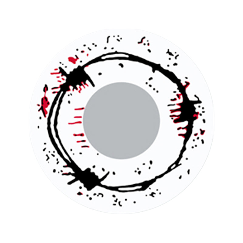 Red-Black Storm | Moxielens Fantasy FX Colored Contacts -- Fantasy FX colored contacts | Moxielens