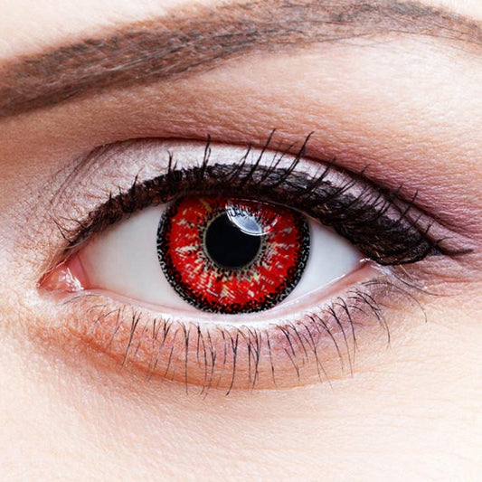 Snow Red | Moxielens Fantasy FX Colored Contacts -- Fantasy FX colored contacts | Moxielens