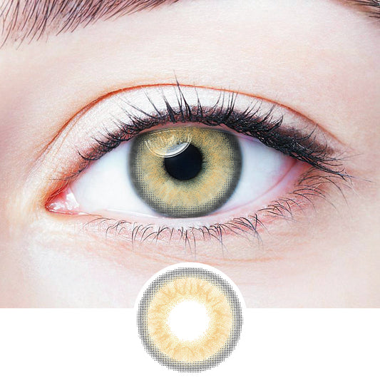 Himalaya Brown colored contact lenses