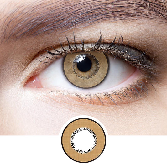 Harajuku Storm Brown | Moxielens Earth Glow Colored Contacts -- Earth Glow colored contacts | Moxielens