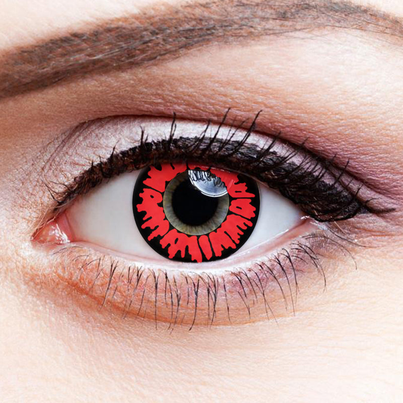 Red Storm | Moxielens Fantasy FX Colored Contacts -- Fantasy FX colored contacts | Moxielens