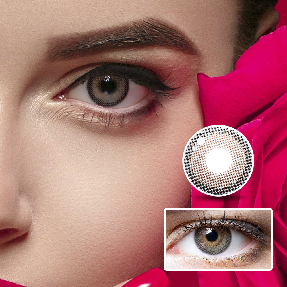 Fragrant Chocolate | Moxielens Earth Glow Colored Contacts -- Earth Glow colored contacts | Moxielens