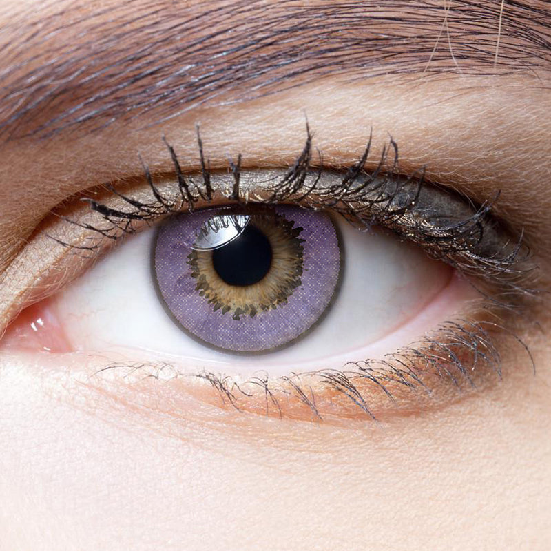 Harajuku Storm Violet colored contact lenses