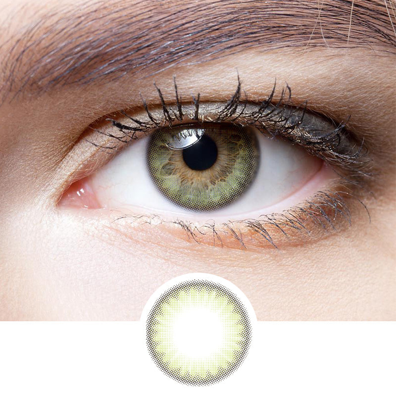 Louis Green | Moxielens Botanical Haze Colored Contacts