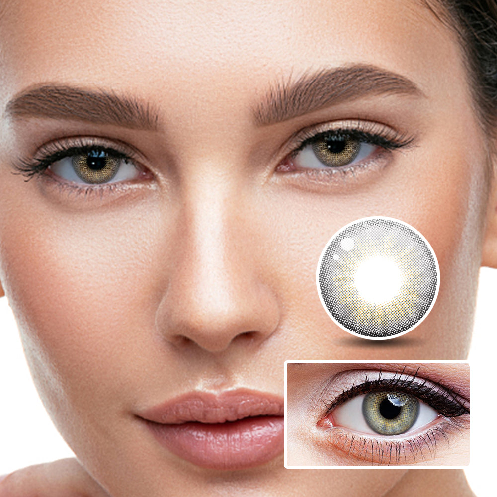 Sri Lanka Gray colored contact lenses