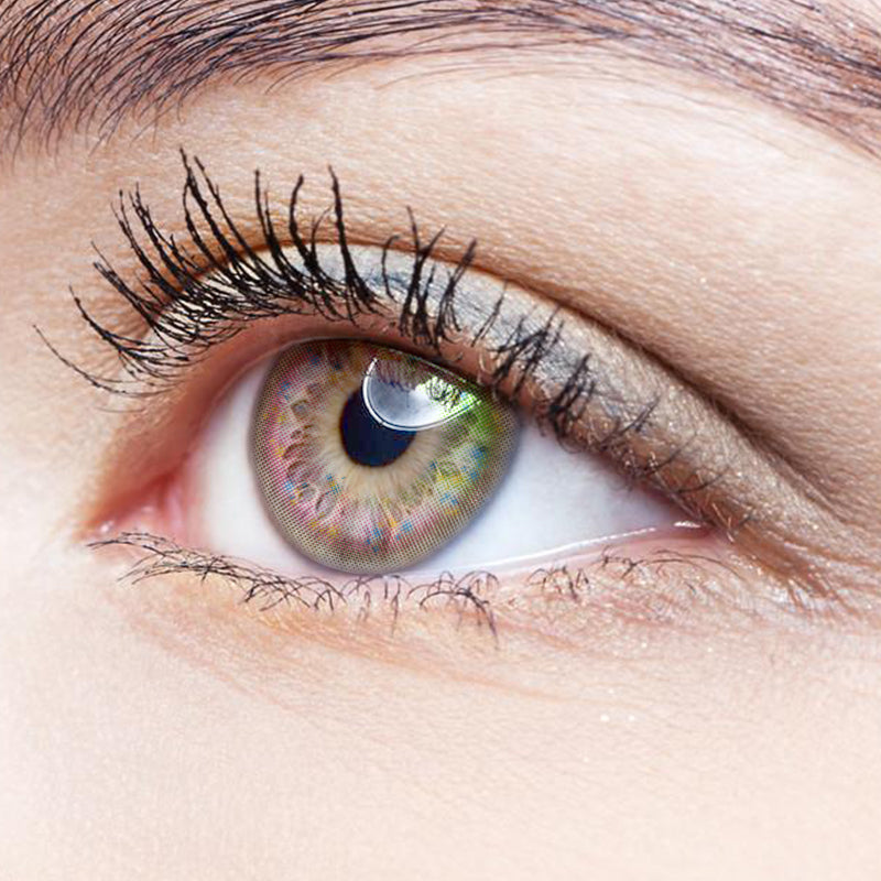 Summer Pollen Purple colored contact lenses