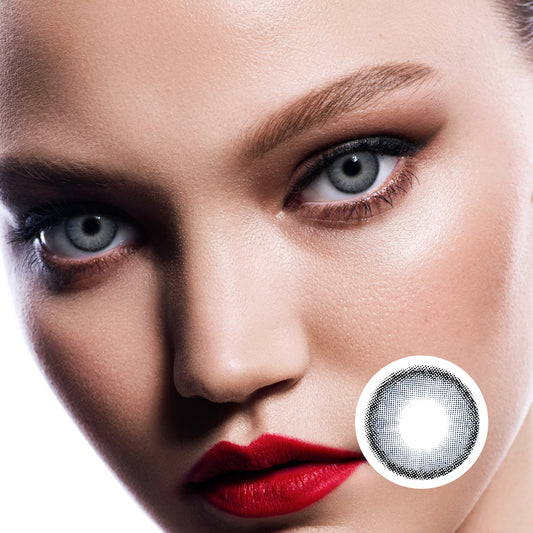 Pumpkin-Black | Moxielens Midnight Edge Colored Contacts -- Midnight Edge colored contacts | Moxielens
