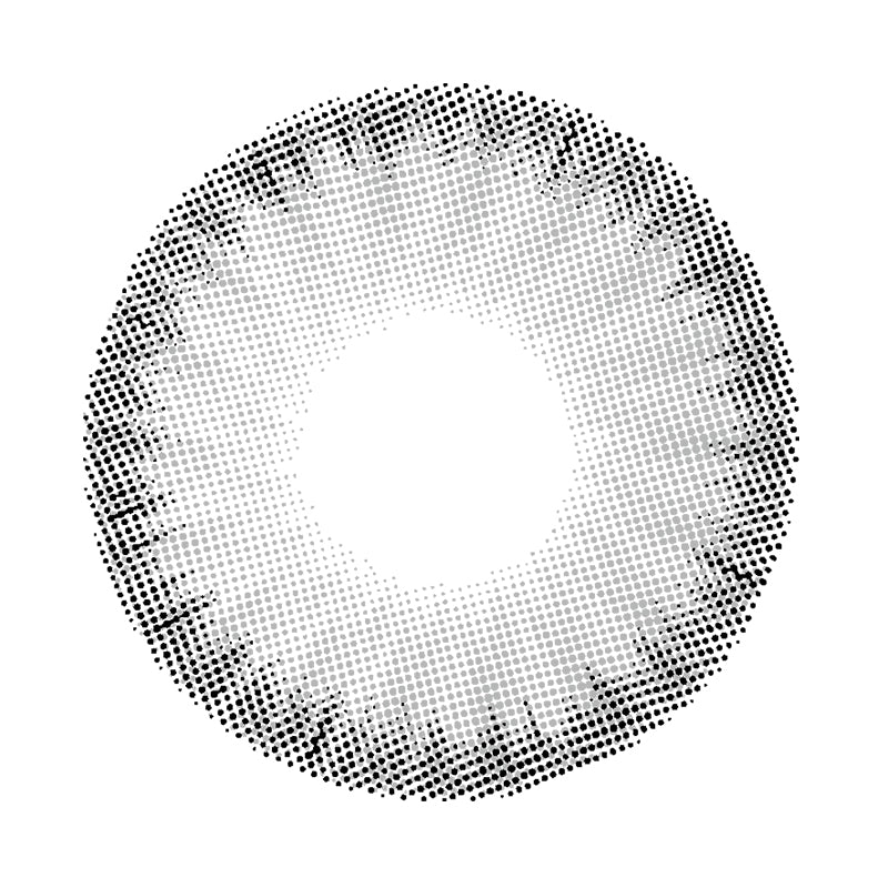 Ice Dew Ash colored contact lenses