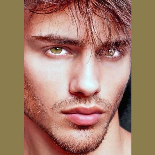 Men's Candy Yellow Eyes (12 months) colored contact lenses