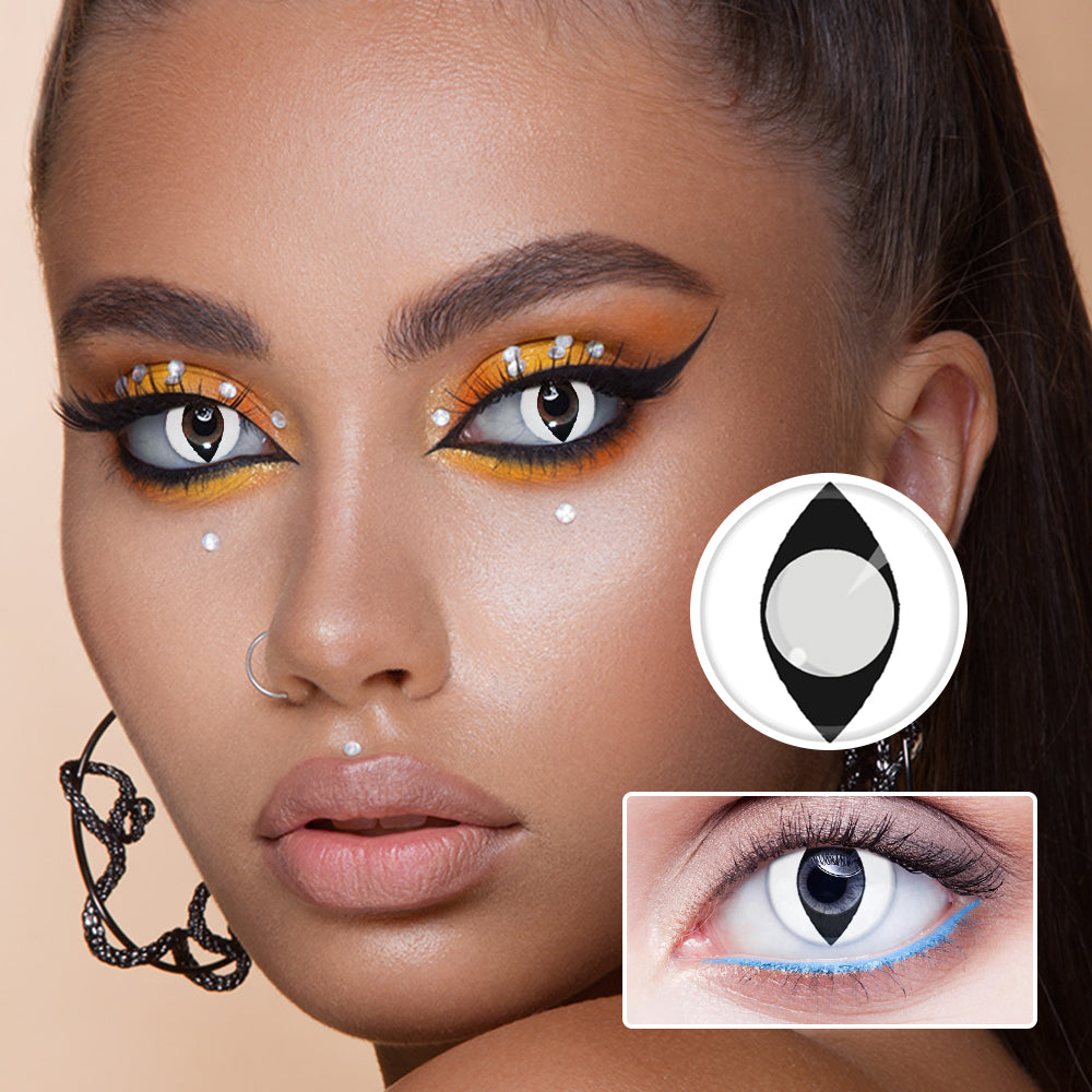 White Tiger Eye | Moxielens Fantasy FX Colored Contacts -- Fantasy FX colored contacts | Moxielens