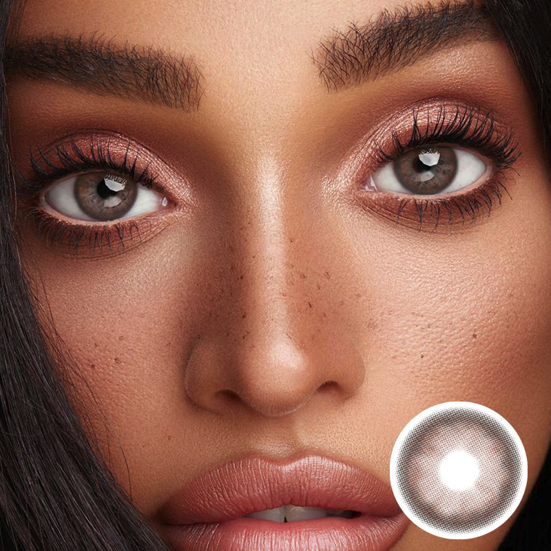 Nana Brown | Moxielens Earth Glow Colored Contacts -- Earth Glow colored contacts | Moxielens
