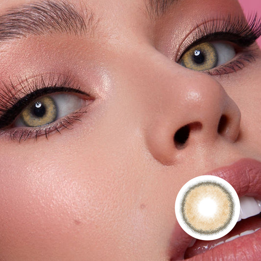 Lemurian Brown | Moxielens Earth Glow Colored Contacts