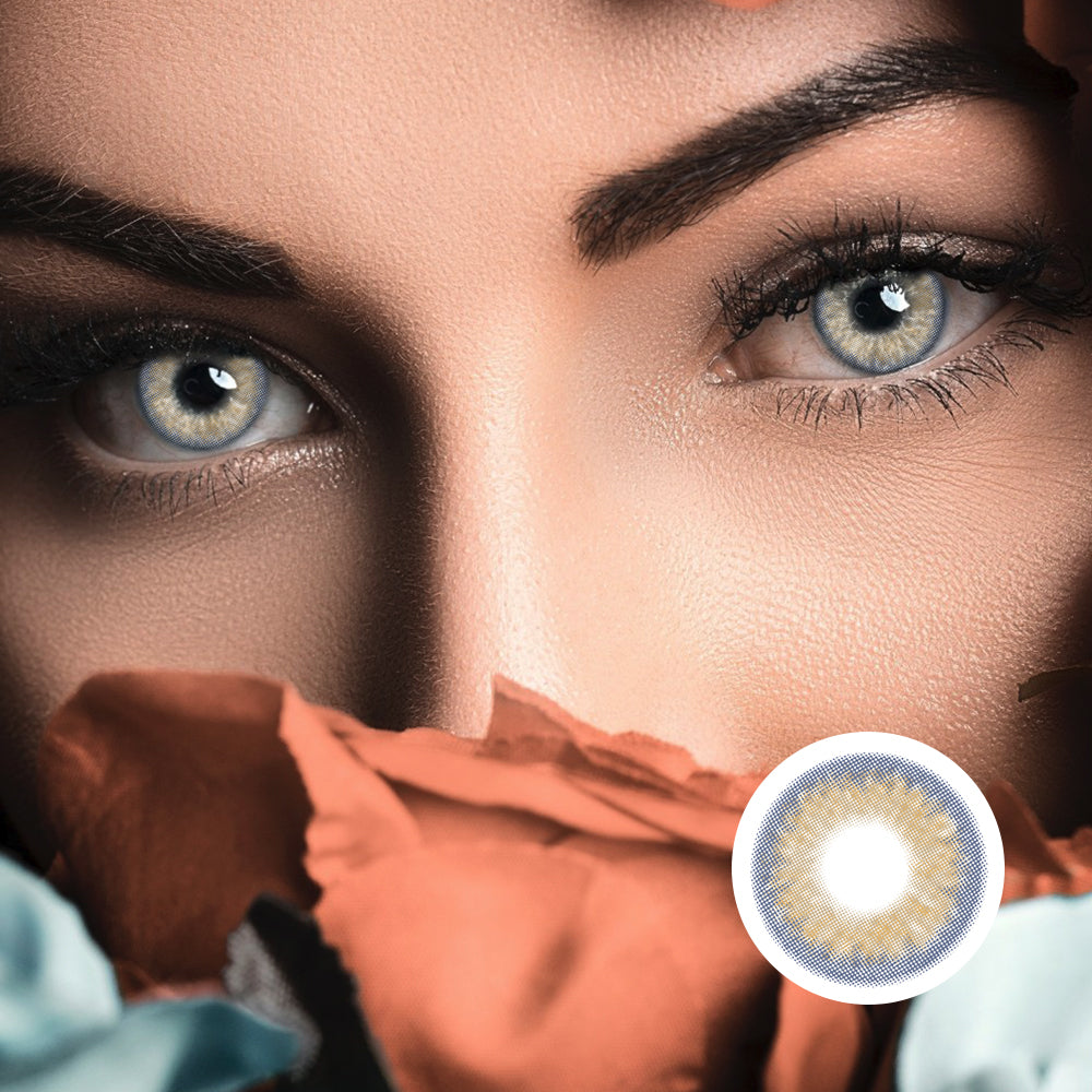 Champagnetoast | Moxielens Earth Glow Colored Contacts ??Earth Glow colored contacts | Moxielens