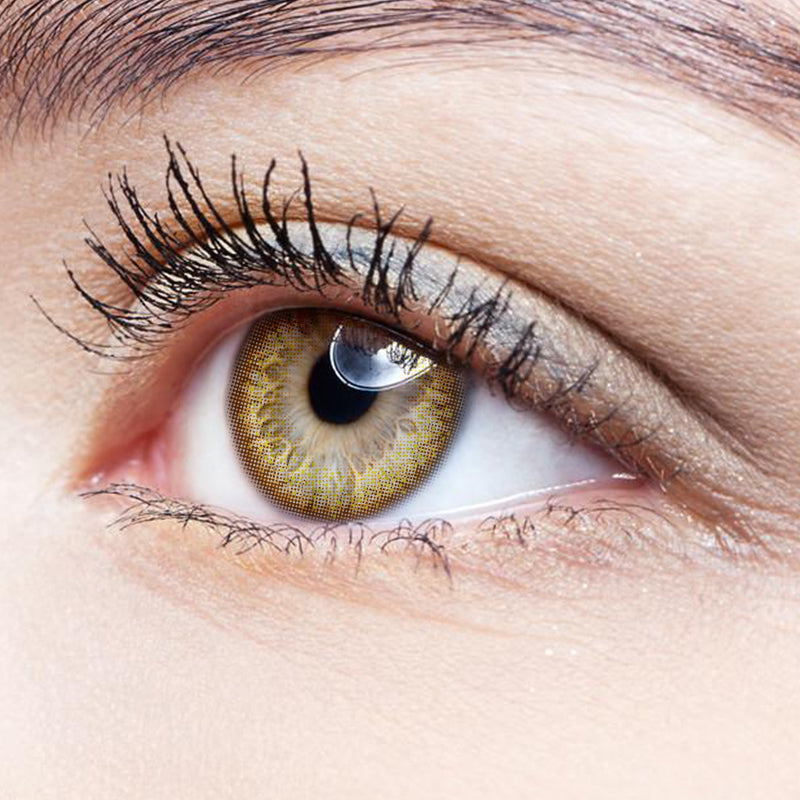Mermaid Ji Second Generation Brown colored contact lenses