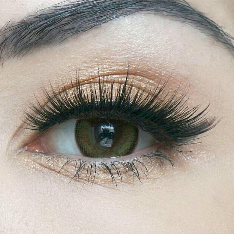 Fragrance Green Prescription 10 Pieces (Daily) colored contact lenses