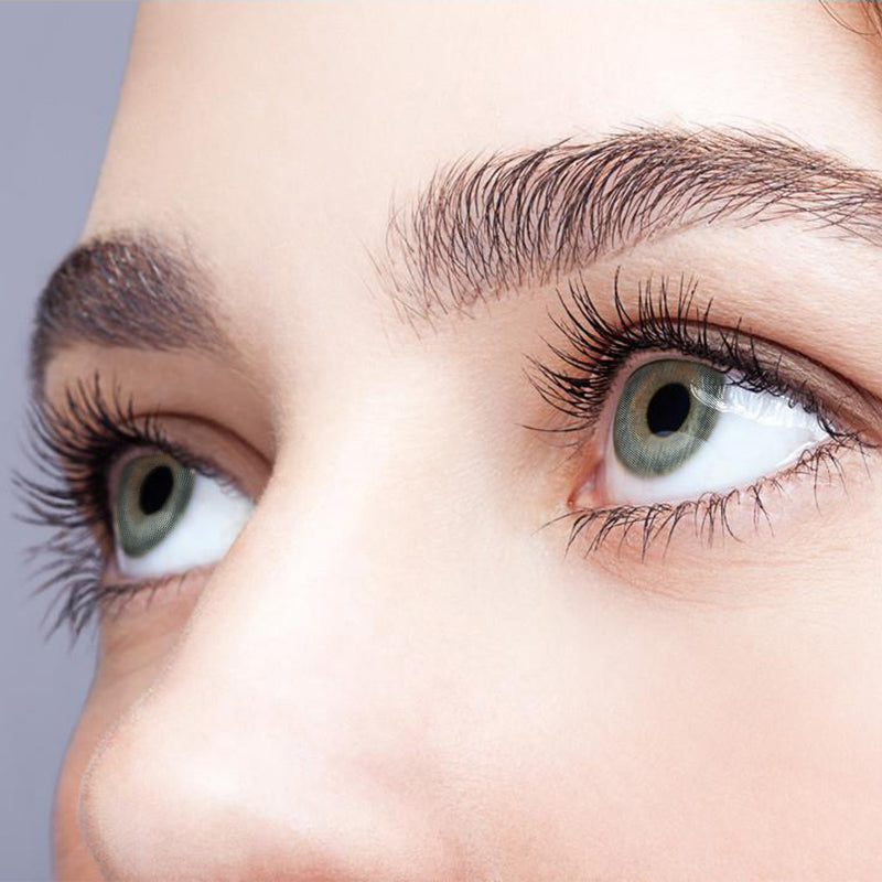 Hazy Gray Coffee | Moxielens Earth Glow Colored Contacts -- Earth Glow colored contacts | Moxielens