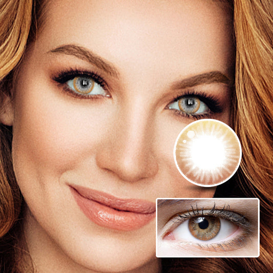 Louis Brown | Moxielens Earth Glow Colored Contacts -- Earth Glow colored contacts | Moxielens