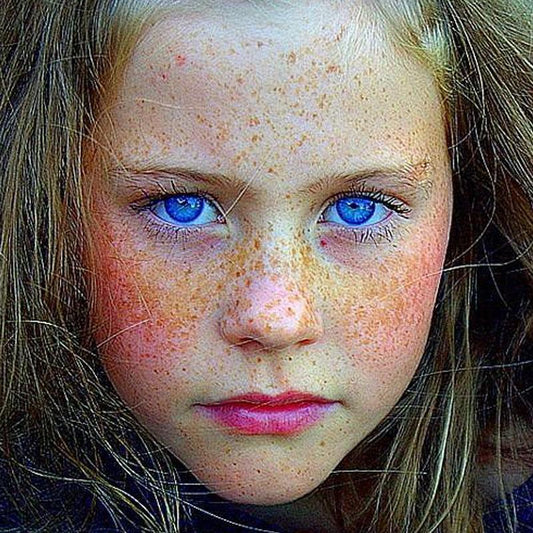 Starry sky bright blue (12 months) colored contact lenses