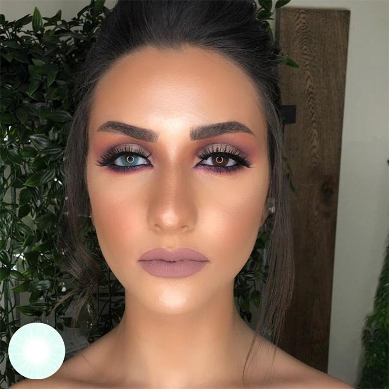 European and American big blue eyes (12 months) colored contact lenses