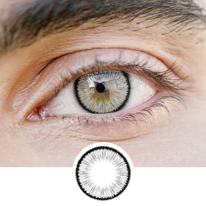 Men'summer Cotton Ash | Moxielens Moonlight Colored Contacts