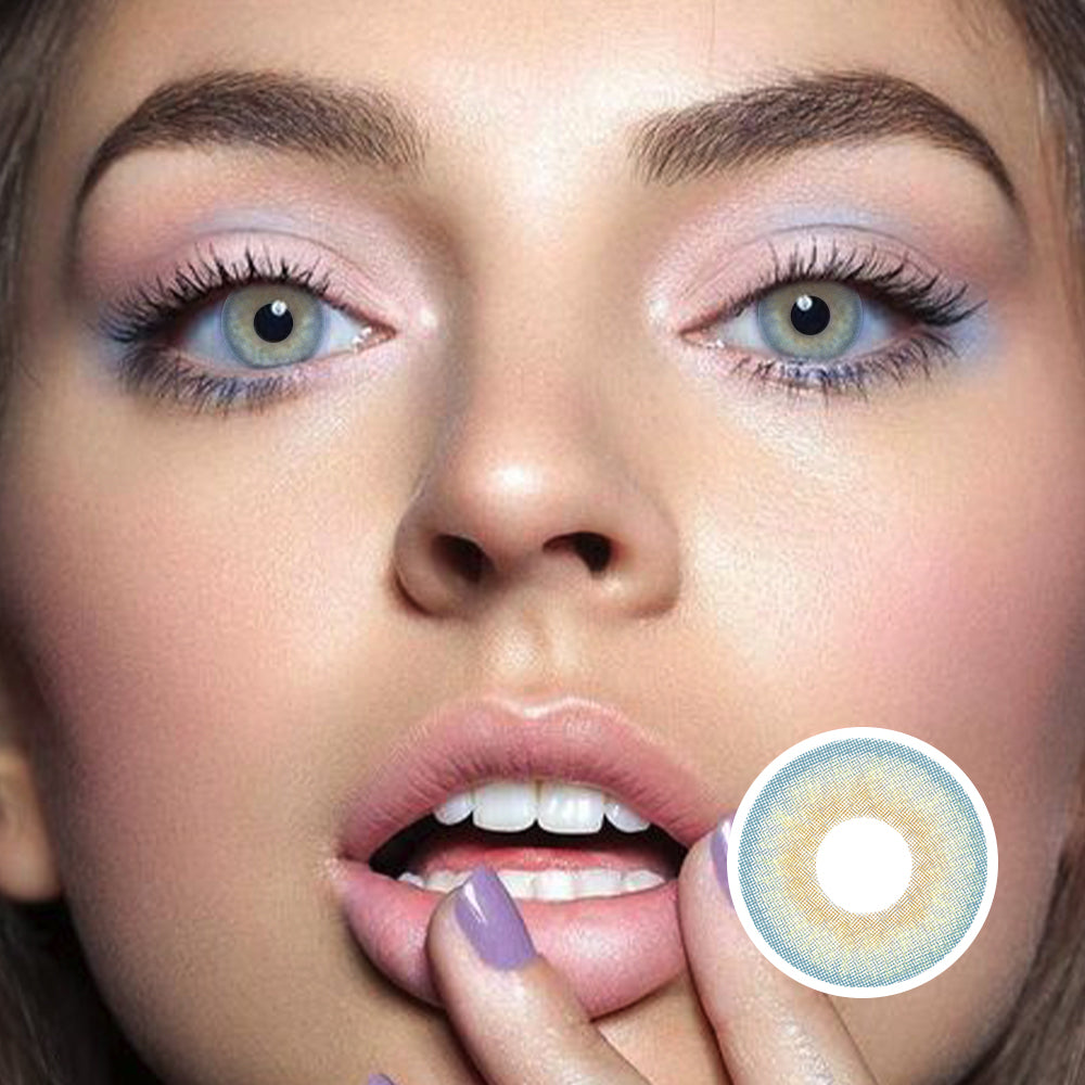 Indian Blue | Moxielens Ocean Mist Colored Contacts