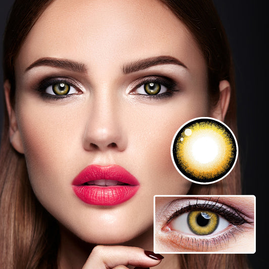 Holy Deer Brown colored contact lenses