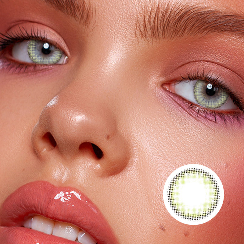 Louis Green | Moxielens Botanical Haze Colored Contacts -- Botanical Haze colored contacts | Moxielens