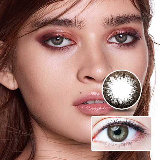 Audrey Chocolate Color colored contact lenses