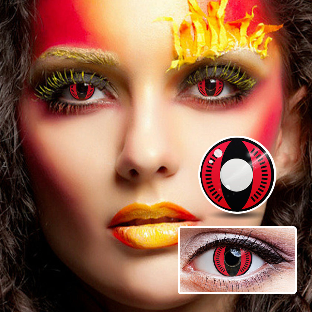 Beast Tail colored contact lenses by Moxielens