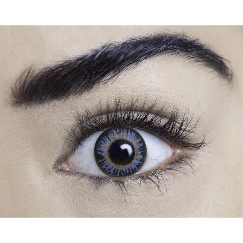 Natural blue-purple (12 months) colored contact lenses