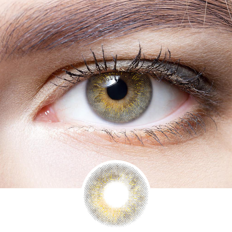 Gem Tear Brown | Moxielens Earth Glow Colored Contacts -- Earth Glow colored contacts | Moxielens