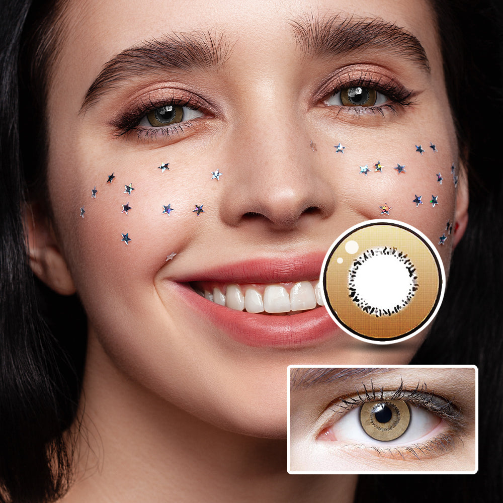 Harajuku Storm Brown | Moxielens Earth Glow Colored Contacts -- Earth Glow colored contacts | Moxielens