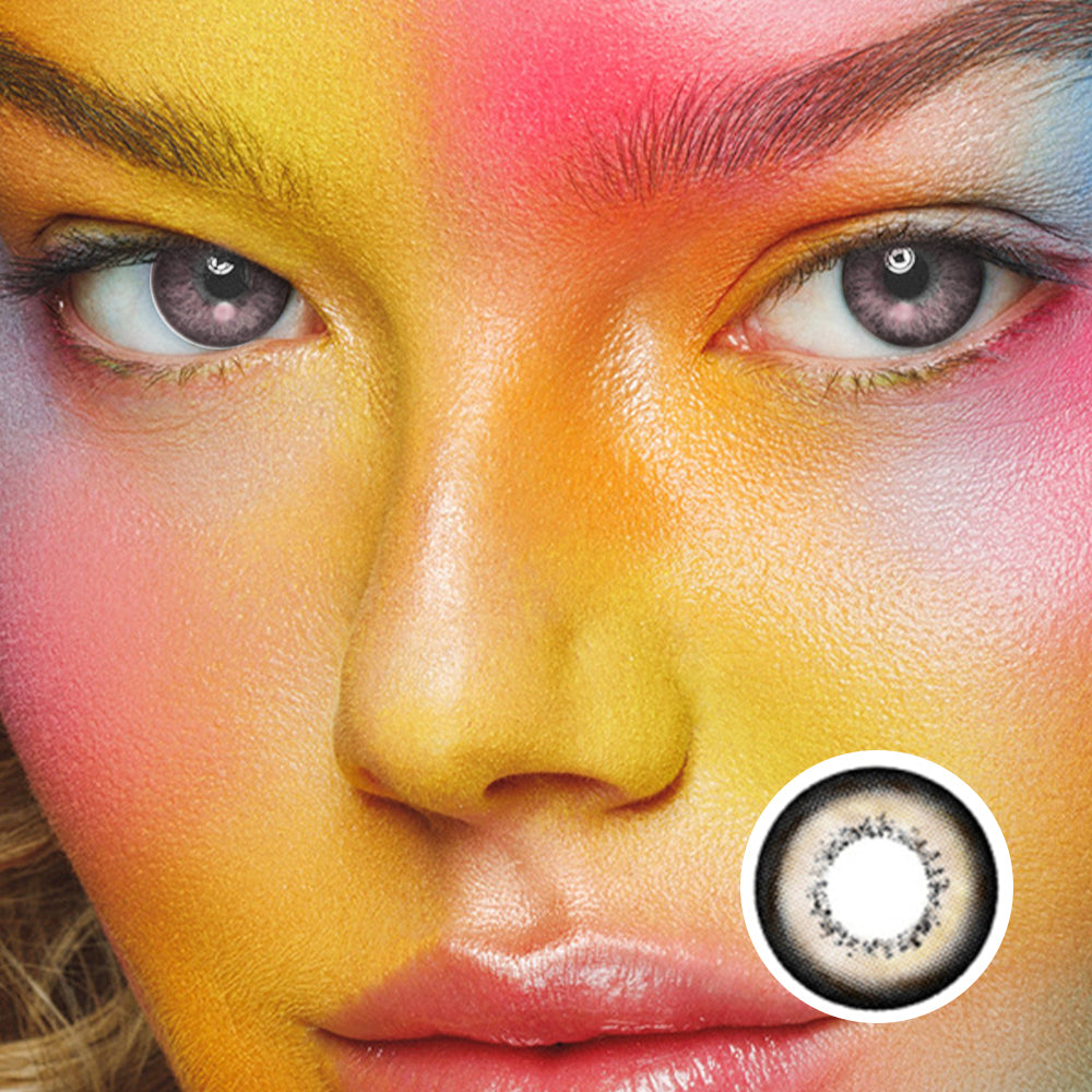 Peach Tower | Moxielens Earth Glow Colored Contacts -- Earth Glow colored contacts | Moxielens
