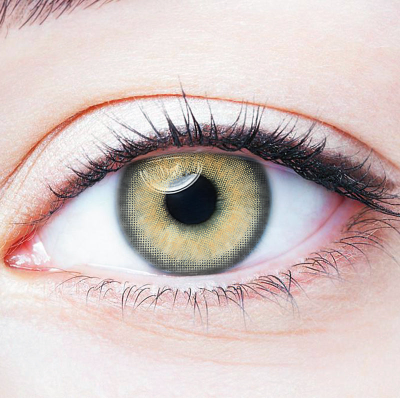 Himalaya Brown colored contact lenses