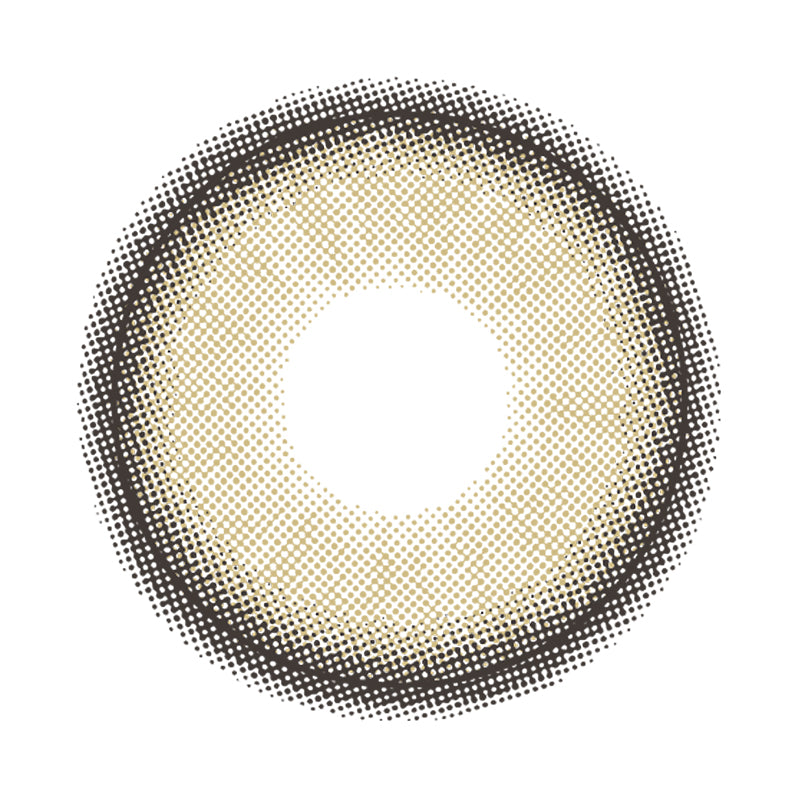 Pear Brown colored contact lenses