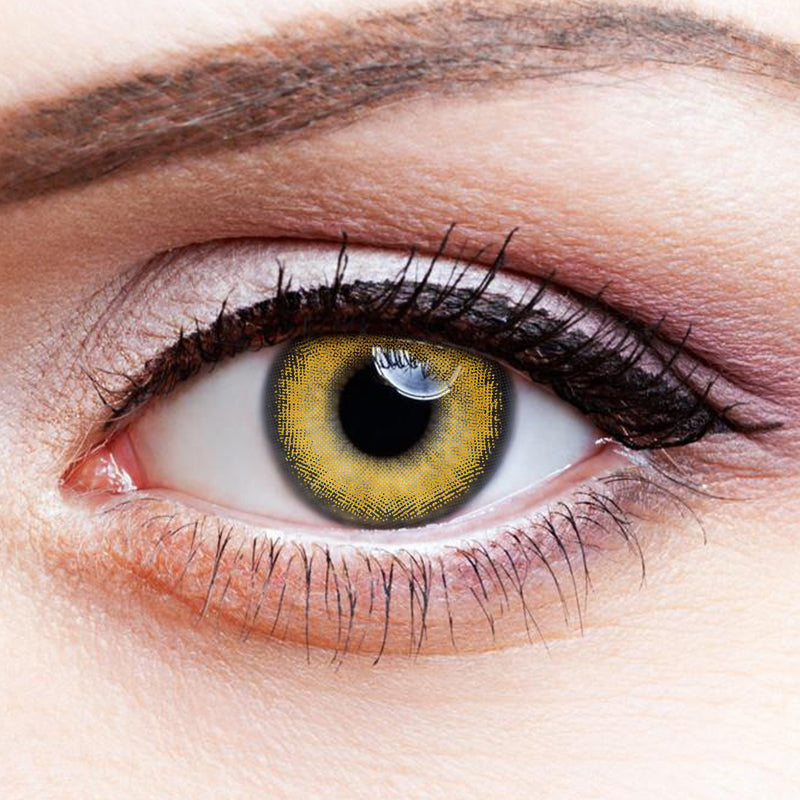 Holy Deer Brown colored contact lenses