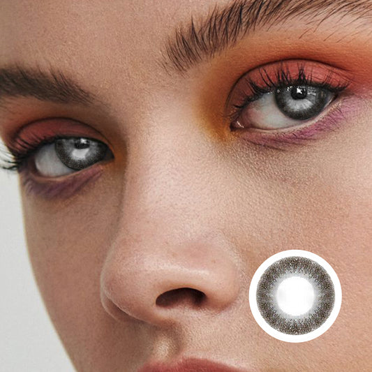Starburst Black | Moxielens Midnight Edge Colored Contacts -- Midnight Edge colored contacts | Moxielens