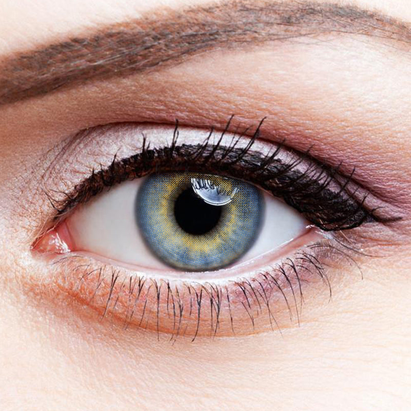Mermaid Tear Blue colored contact lenses