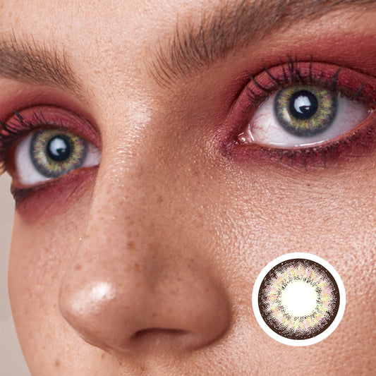 Black Goat Brown | Moxielens Earth Glow Colored Contacts ??Earth Glow colored contacts | Moxielens
