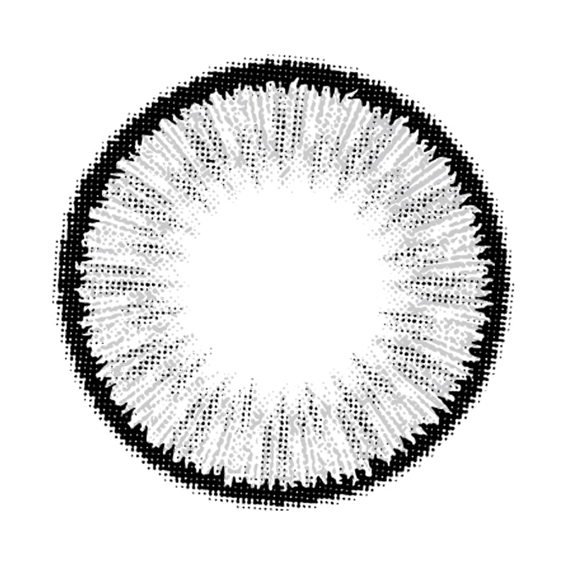 Summer Fluorescent Gray colored contact lenses