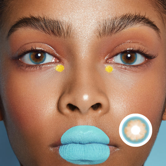 Nana Mil Blue | Moxielens Ocean Mist Colored Contacts -- Ocean Mist colored contacts | Moxielens
