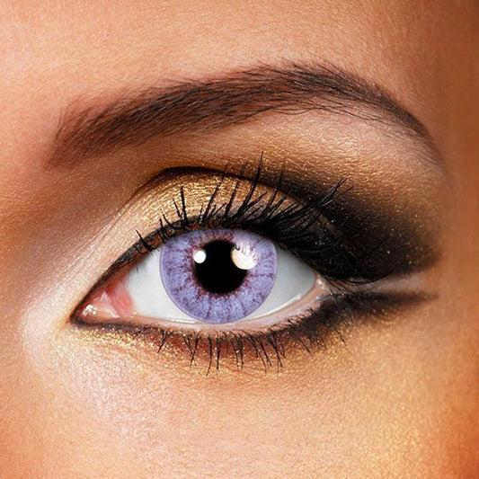 cosplay Halloween amethyst color (12 months) colored contact lenses
