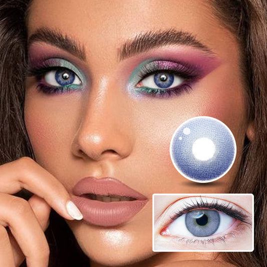 Tears Blue colored contact lenses